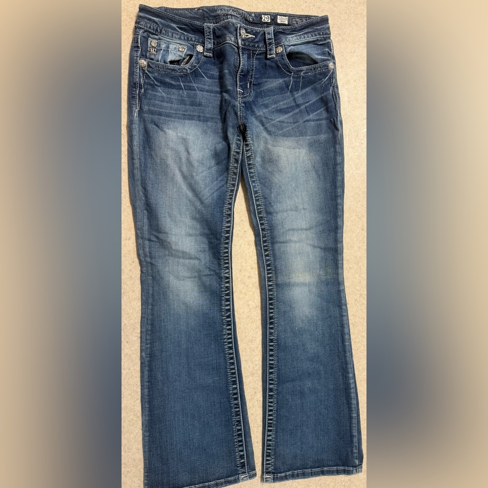 Miss Me Blue Boot Cut Jeans